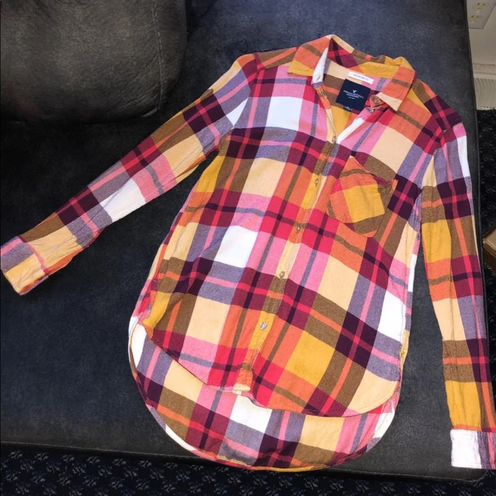 American Eagle Boyfriend Fit Flannel